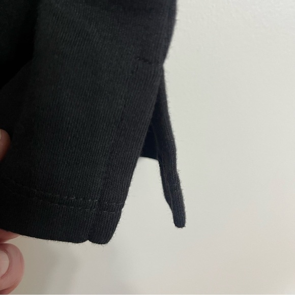 New Quacker Factory Top Women’s XXS Black Christmas Shirt Stocking Rhinestones - Picture 9 of 9